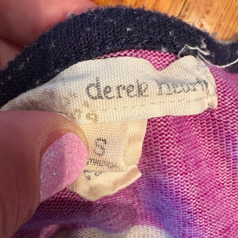 Derek Heart Rainbow Stripe Knit Dress - Picture 8 of 9